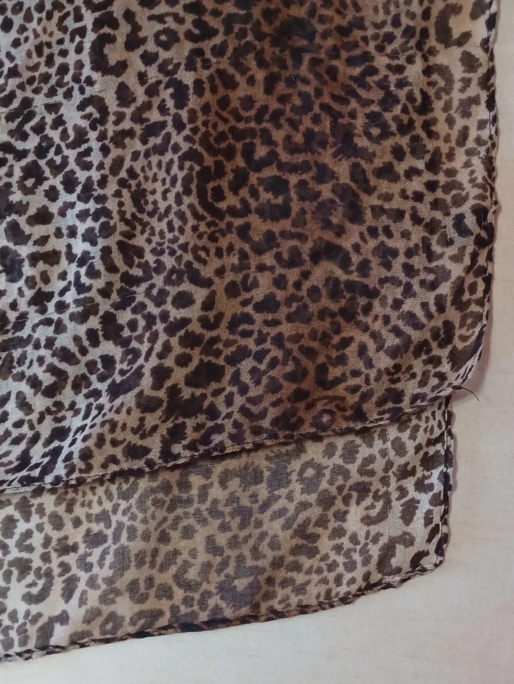 Oversized Leapord Cheetah Print Scarf Shawl Wrap 68×42 Oversized Animal Print